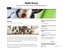 Tablet Screenshot of battlebunny.com